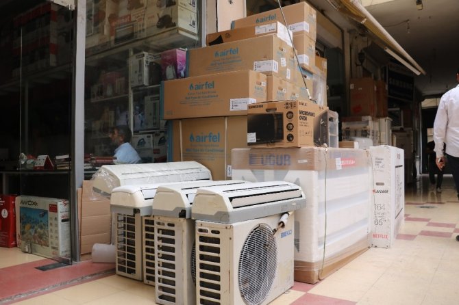 Şanlıurfa’da sıcak hava klima satışlarını arttırdı