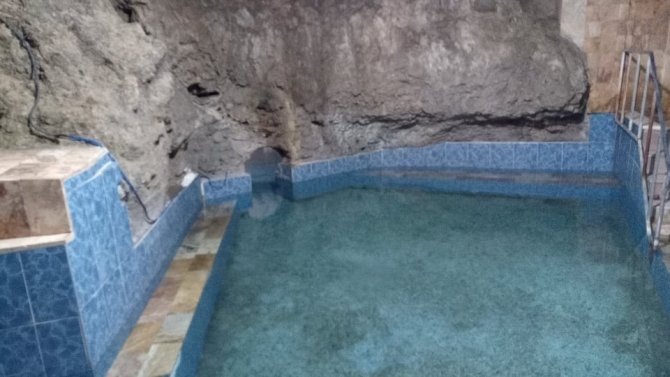 Dereli kaplıcaları hizmete başladı