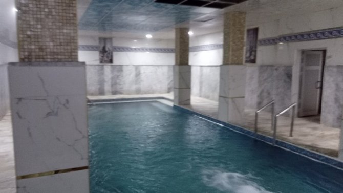 Dereli kaplıcaları hizmete başladı