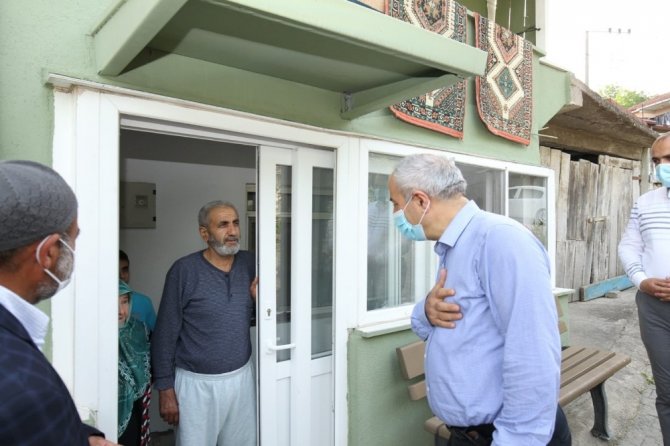 Başkan Büyükgöz’den kırsal mahallelere ziyaret