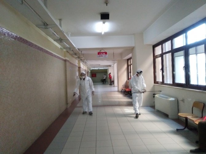 Bakırköy Adliyesi’nde ’Korona virüs’ önlemleri