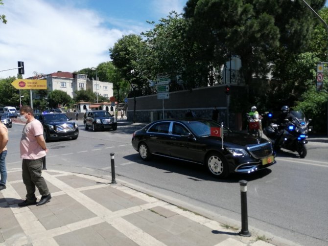 Cumhurbaşkanı Erdoğan, Vahdettin Köşkü’ne gitti