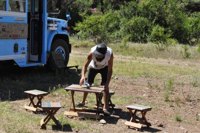 Rotasız Baran, Marmaris Hisarönü’ne park etti
