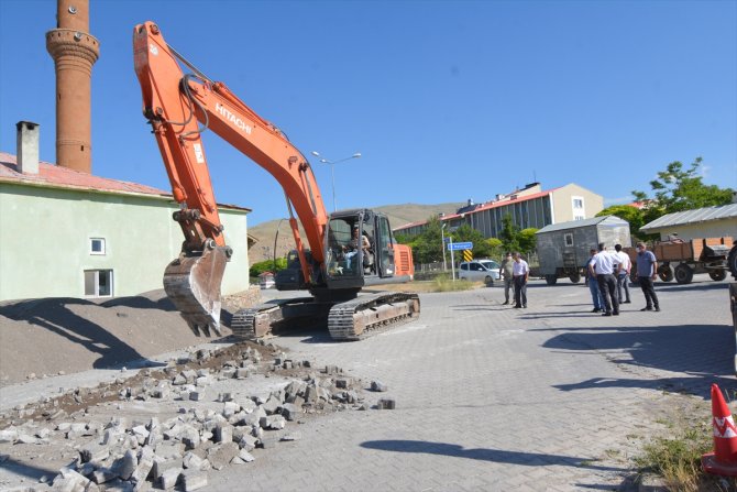 Adilcevaz Onkoloji Hastanesi'nin altyapı çalışması yenileniyor