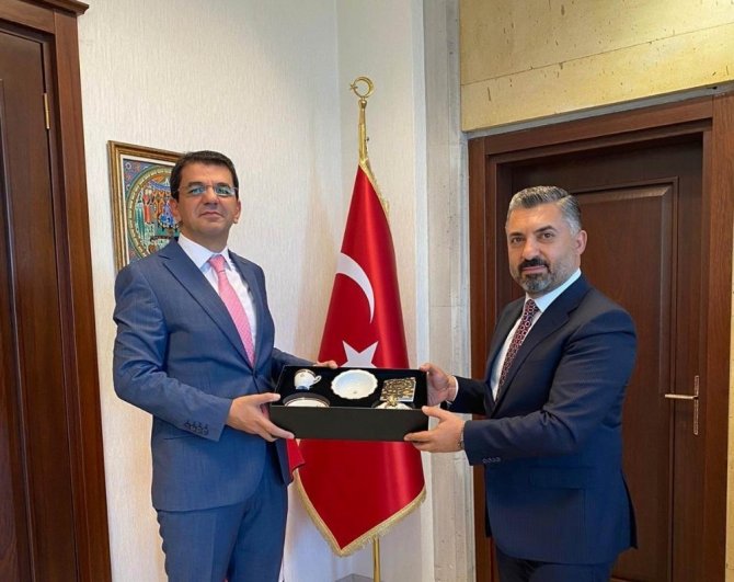 RTÜK Başkanı Şahin, Nevşehir Cumhuriyet Başsavcısı Şahin’i ziyaret etti