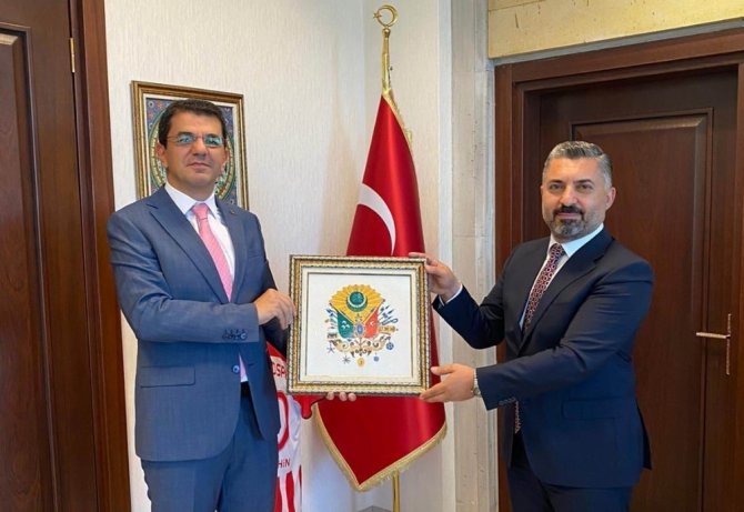 RTÜK Başkanı Şahin, Nevşehir Cumhuriyet Başsavcısı Şahin’i ziyaret etti
