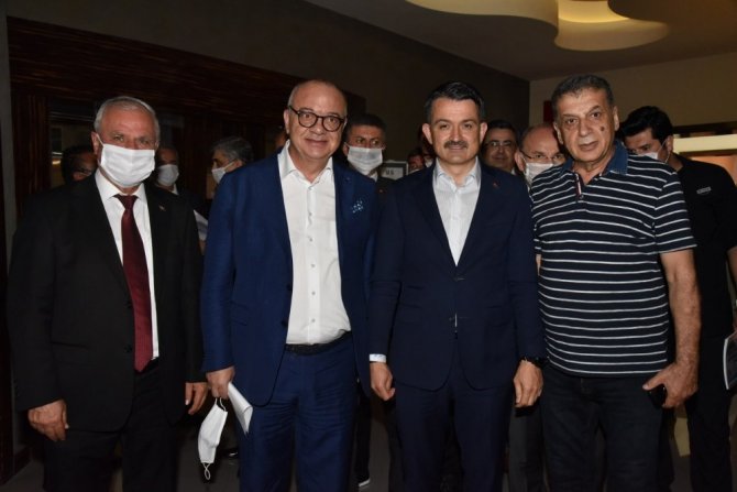 Başkan Ergün, Bakan Pakdemirli’ye Büyükşehir’in yatırımlarını anlattı