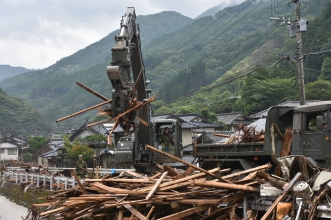 Japonya’daki sel felaketinde ölü sayısı 63’e yükseldi, 16 kişi kayıp