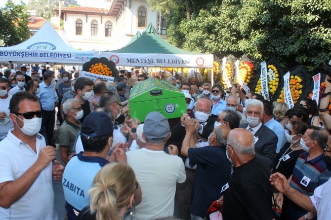Muğla Belediye eski başkanı Orhan Çakır son yolculuğa uğurlandı