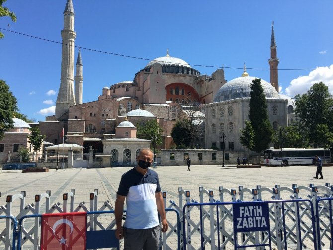 Ayasofya Camii’ne Anadolu’dan ziyaretçi akını