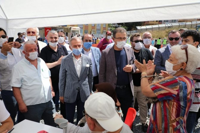 Eyüpsultan’da Baharyaka Projesi’nin temeli atıldı