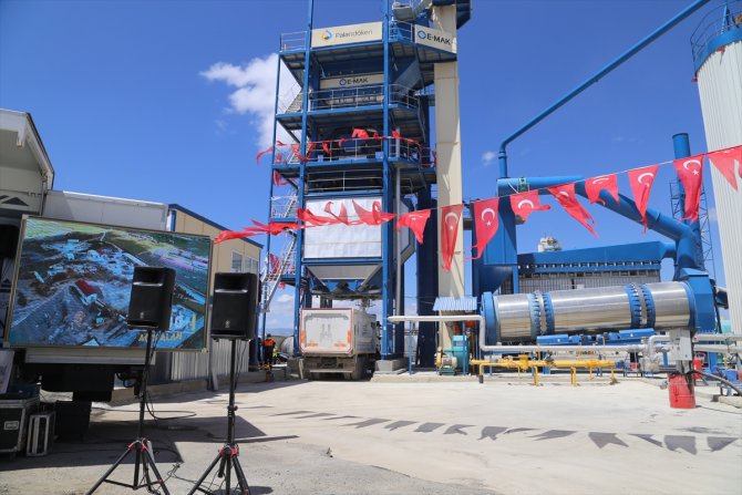 Erzurum'da alt ve üstyapı malzemelerinin üretimi için 18 milyon liralık yatırım