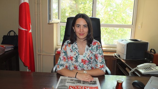 Keban'a atanan savcı Melike Koktay görevine başladı