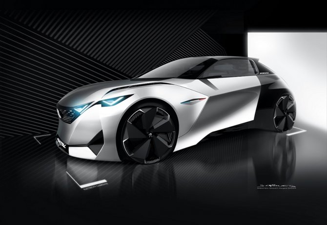 Peugeot konsept otomobillerini geliştiriyor