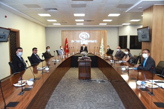 Vali Aksoy’dan DSİ 21. Bölge Müdürlüğü’ne ziyaret