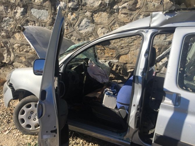 Amasya’da trafik kazası: 1 ölü, 1 yaralı