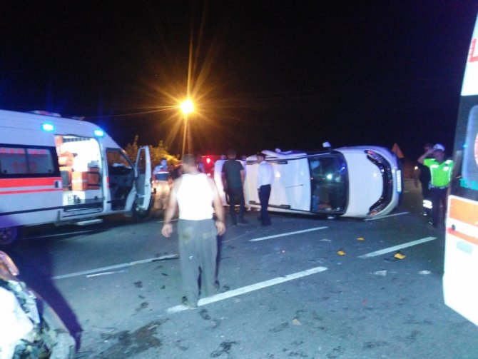 Malatya’da trafik kazası: 8 yaralı