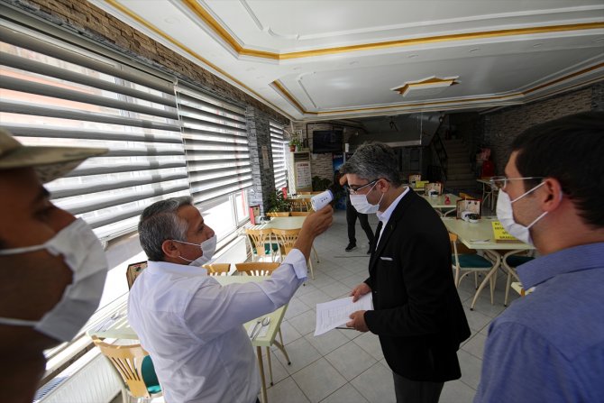 Malatya'da Kovid-19 tedbirleri denetimi yapıldı