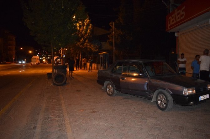 Malatya’da seyir halindeki otomobile silahlı saldırı: 1 yaralı