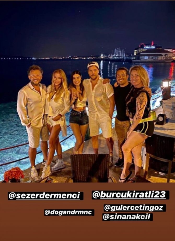 Sezer Dermenci ve Ivana Sert aşkı dolu dizgin gidiyor