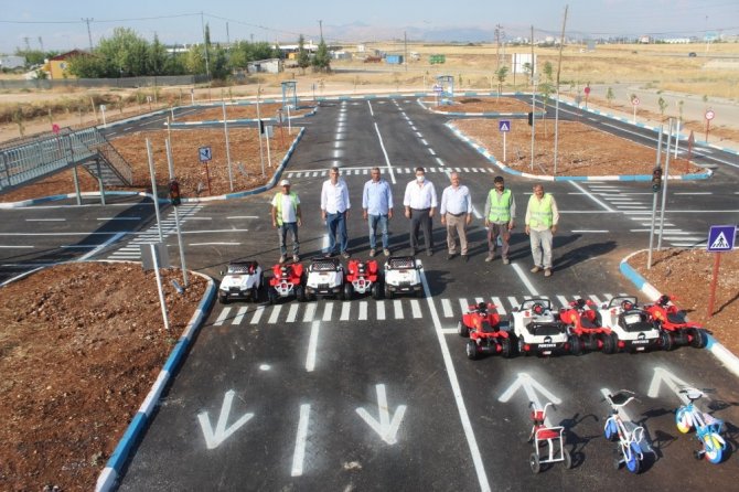Kahta’da Trafik Eğitim Parkı tamamlandı