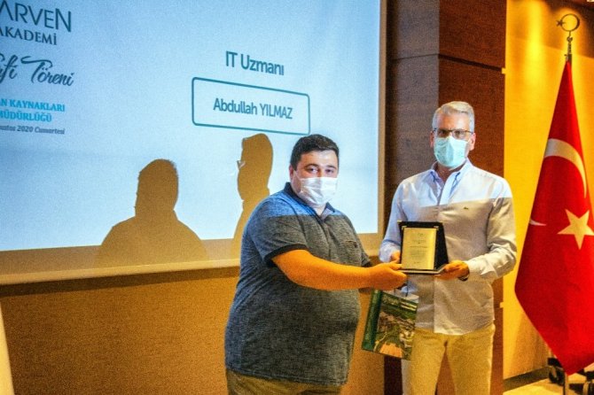 Narven’de terfi töreni gerçekleştirildi