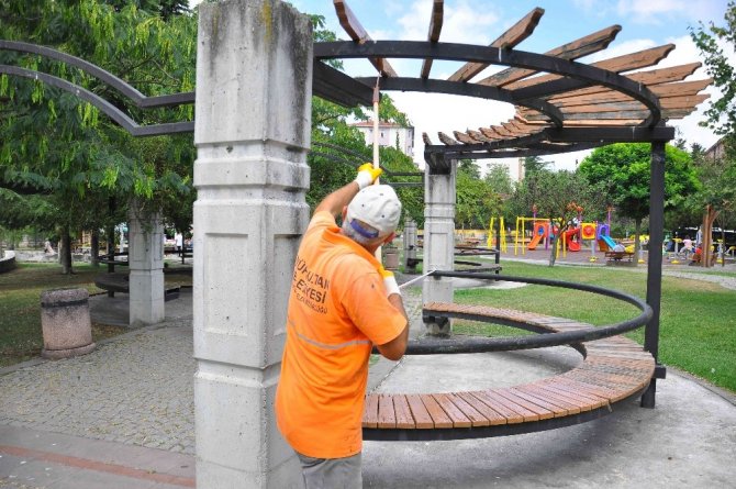 Eyüpsultan Belediyesi Yeşilpınar Bölge Parkı’nı yeniliyor