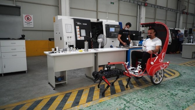 Dört ayaklı robot ARAT geliştirilmeye devam ediyor