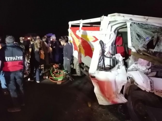 Kars’ta trafik kazası: 2 yaralı