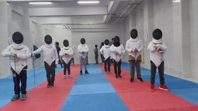 Ordu’da eskrim antrenmanları yeniden başladı