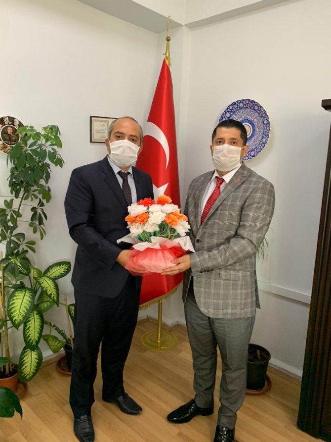 Aliağa İlçe Milli Eğitim Müdürlüğünde devir teslim töreni