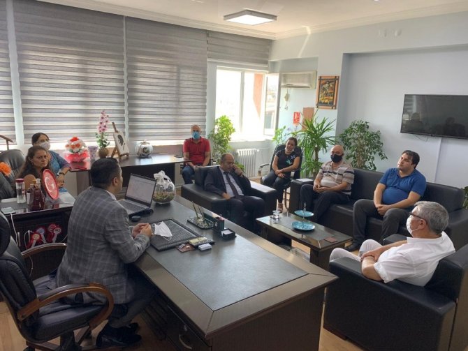 Aliağa İlçe Milli Eğitim Müdürlüğünde devir teslim töreni