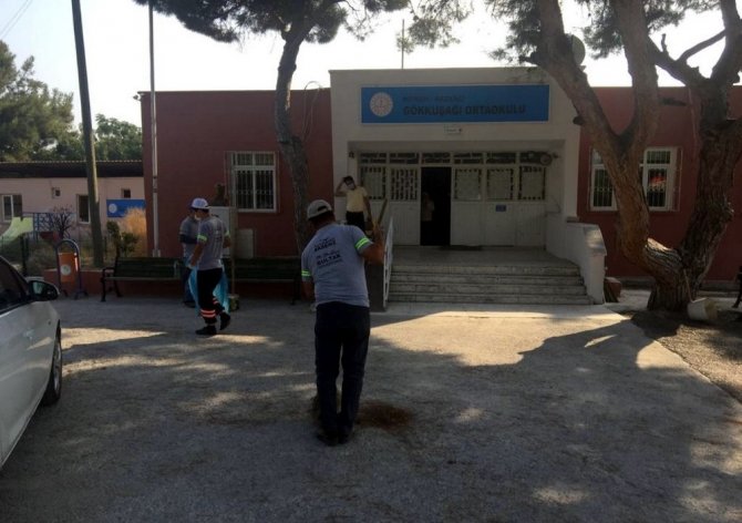 Akdeniz’de okullar eğitime hazırlanıyor