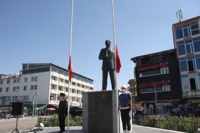 Malazgirt’te Gaziler Günü dolayısıyla tören düzenlendi