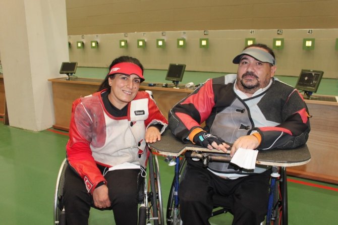 Paralimpik Atıcılık Türk ve Ukrayna Milli Takımlarının ortak kampları başladı
