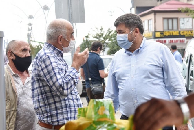 Belediye Başkanı Şenlikoğlu, esnaf ziyaretlerini sürdürüyor