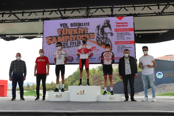 Yol Bisikleti Türkiye Şampiyonası, ‘Zamana Karşı’ etabı sona erdi