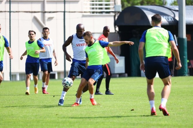 Trabzonspor, Yeni Malatyaspor maçı hazırlıklarını sürdürdü