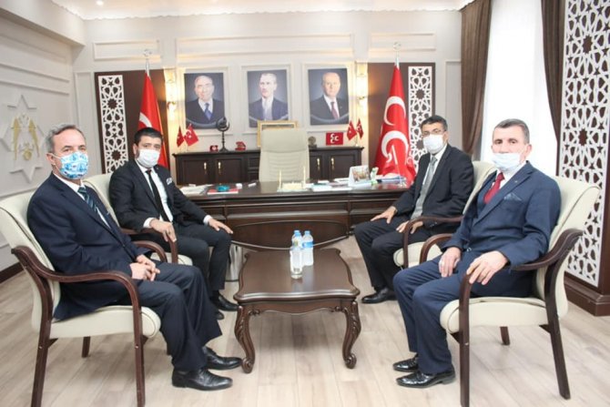 Vali Çelik’ten AK Parti, MHP ve CHP’ye iade-i ziyaret