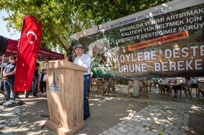 Başkan Soyer Kiraz’dan İzmirlilere seslendi: "Rehberim İzmir halkıdır"