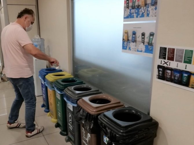 İzmit Belediyesinde çöp kutuları kalktı, atık miktarı azaldı