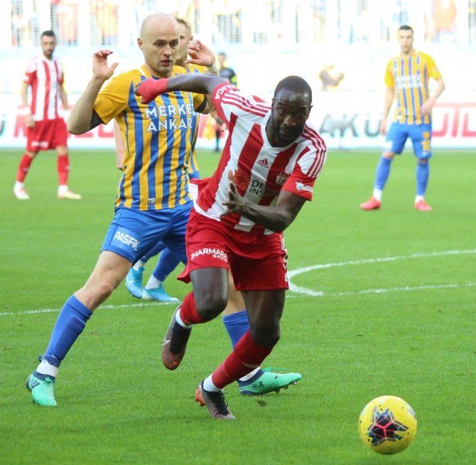 Sivasspor ile MKE Ankaragücü 18. randevuda