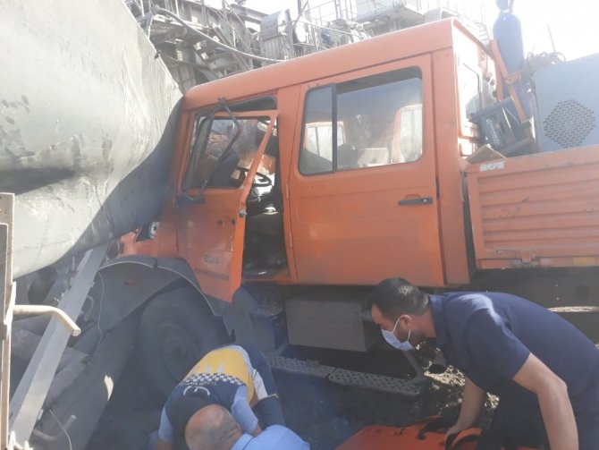 Afşin-Elbistan Linyitlerinde iş kazası:1 ölü, 3 yaralı