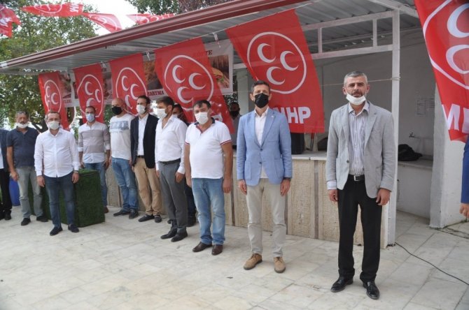Erdek MHP’de Fatih Bağcı güven tazeledi