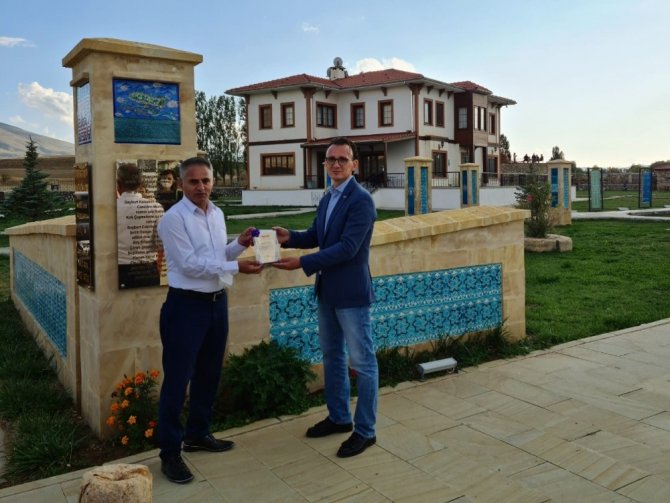 TÜRSAB Doğu Karadeniz Bölge Temsil Kurulu Başkanı Kantarcı ve beraberindeki acenta yetkililerinden Bayburt’a ziyaret