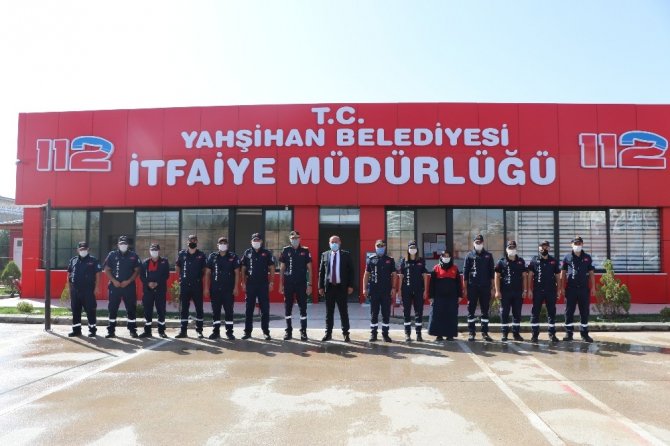 Başkan Türkyılmaz itfaiye ekibini unutmadı