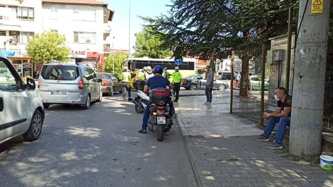 Düzce’de motosiklet sürücülerine ceza yağdı
