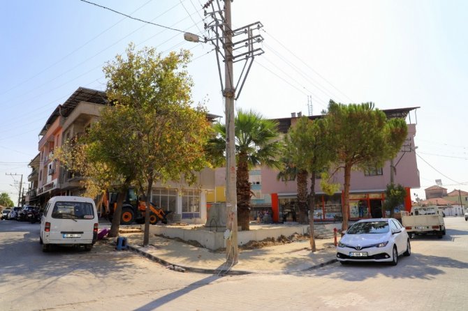 Paşaköy Mahalle meydanı yenileniyor