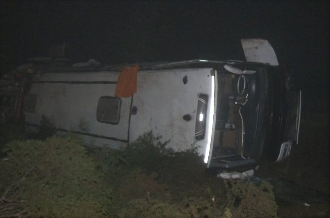 Eskişehir’de otobüs kazası: 3 yaralı