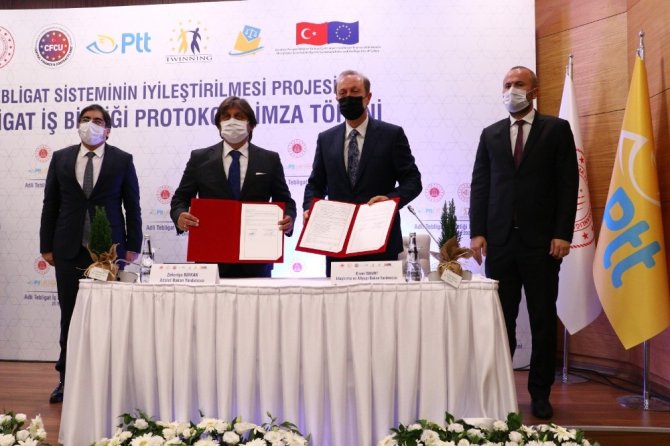 Adalet Bakanlığı ile PTT arasında "Adli Tebligat İşbirliği Protokolü" imzalandı